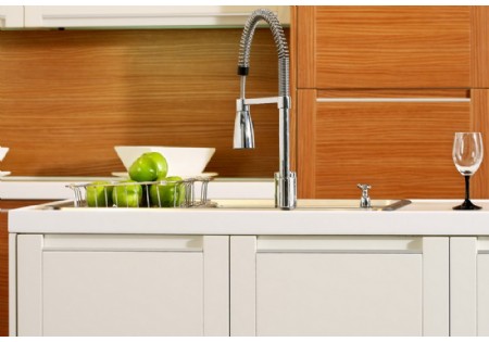 Factory Direct Sale Customized Furniture Kitchen Cabinet Doors (KC-3050)